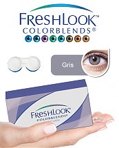 Pack Freshlook Colorblends (avec corrections) - Gris + Aqua Lens 120ml