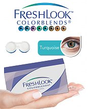 Pack Freshlook Colorblends (avec corrections) - Turquoise + Aqua Lens 120ml