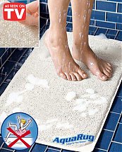 AQUARUG tapis de bain antidérapant & anti-moisissures - Vu à la Télé