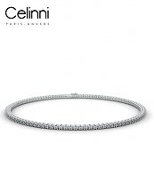 Bracelet Rivière Diamants G/VS 1.00 Carat