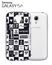 Coque Brand Black & White Samsung Galaxy S4