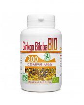 Ginkgo Biloba Bio - 400 mg - 120 comprimés
