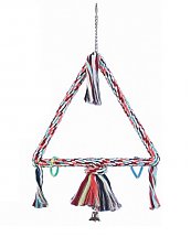 Jouet balançoire triangulaire pour Perroquet 41 cm de Vadigran