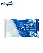 Eponge de bain Ultra Compact Spa Massage - Bleu