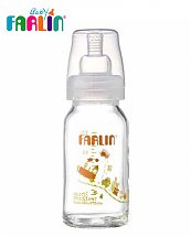 Farlin Biberon en verre Boro-Cilicate PM 120 ml