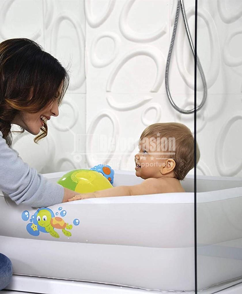 Baignoire bébé gonflable Bébé confort. Idéal pour un bain normade.